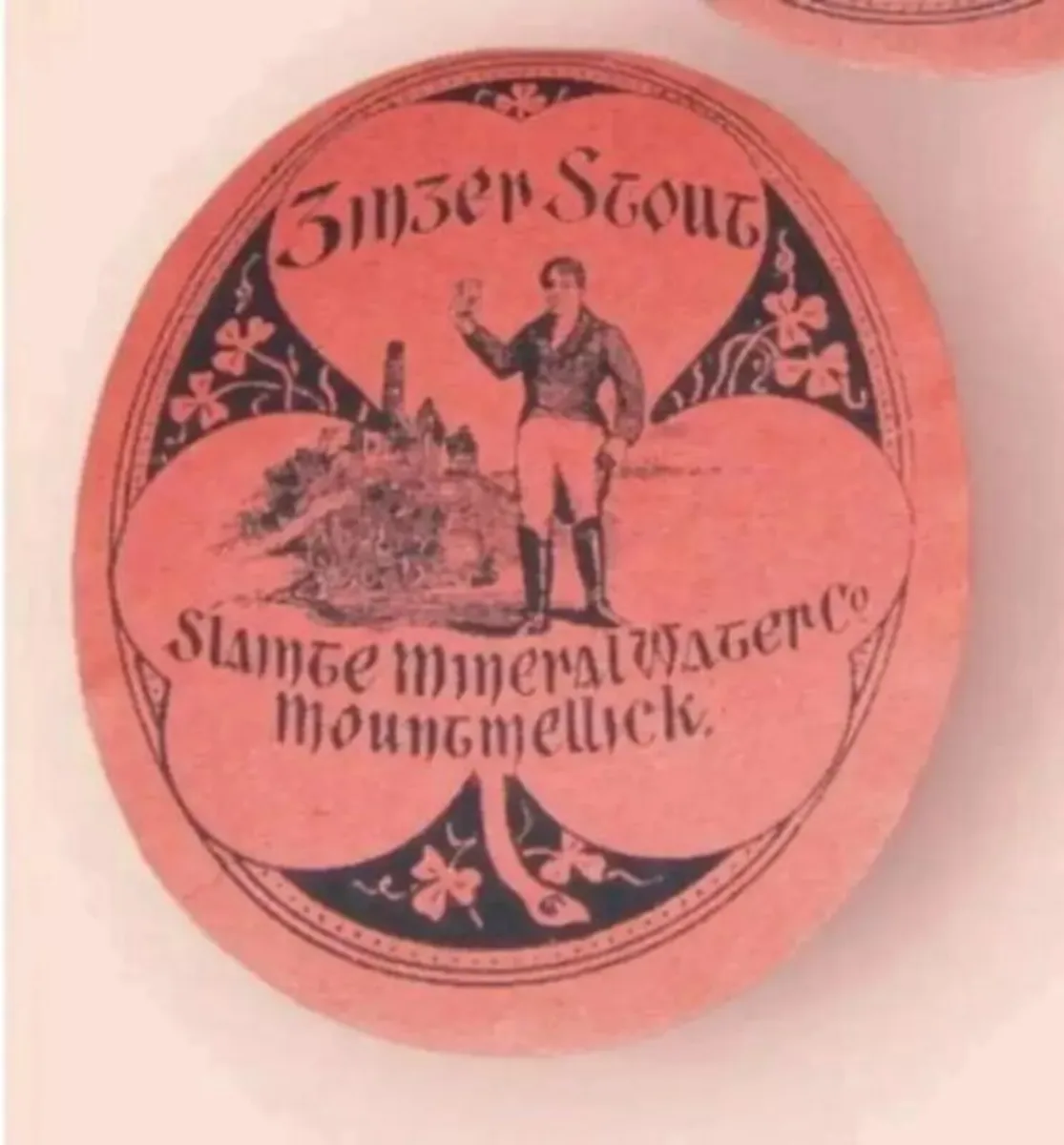 Trio Mountmellick'Slainte Mineral Water Co' Labels - Image 4