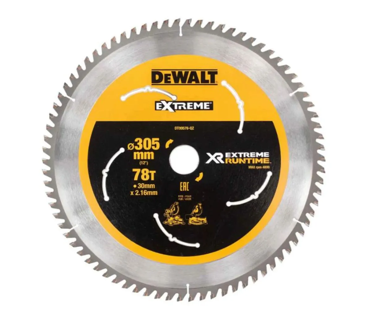 DeWalt DT99576 305mm x 30mm 78T  Saw Blade