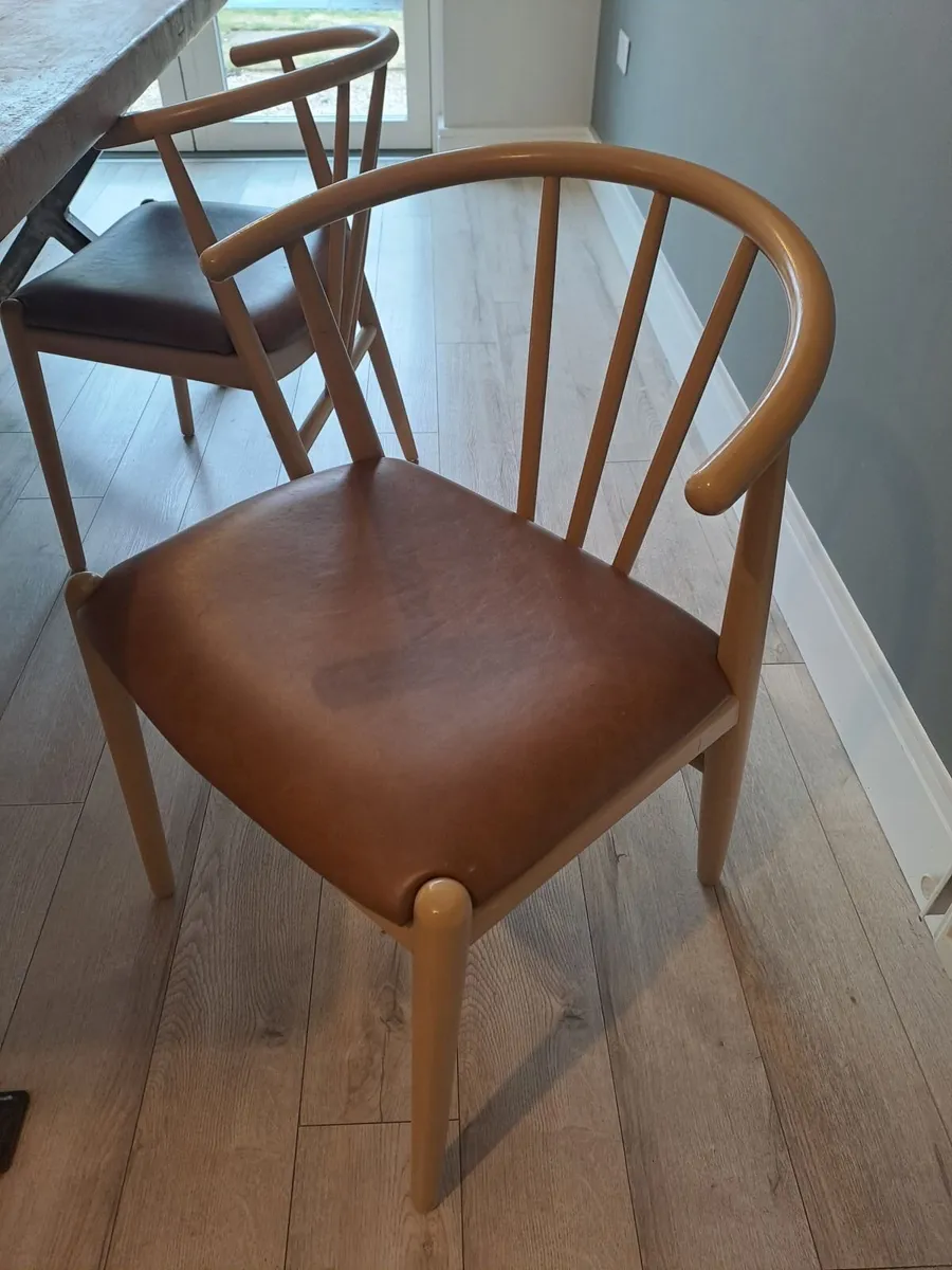 Dining chairs x4 - Image 1