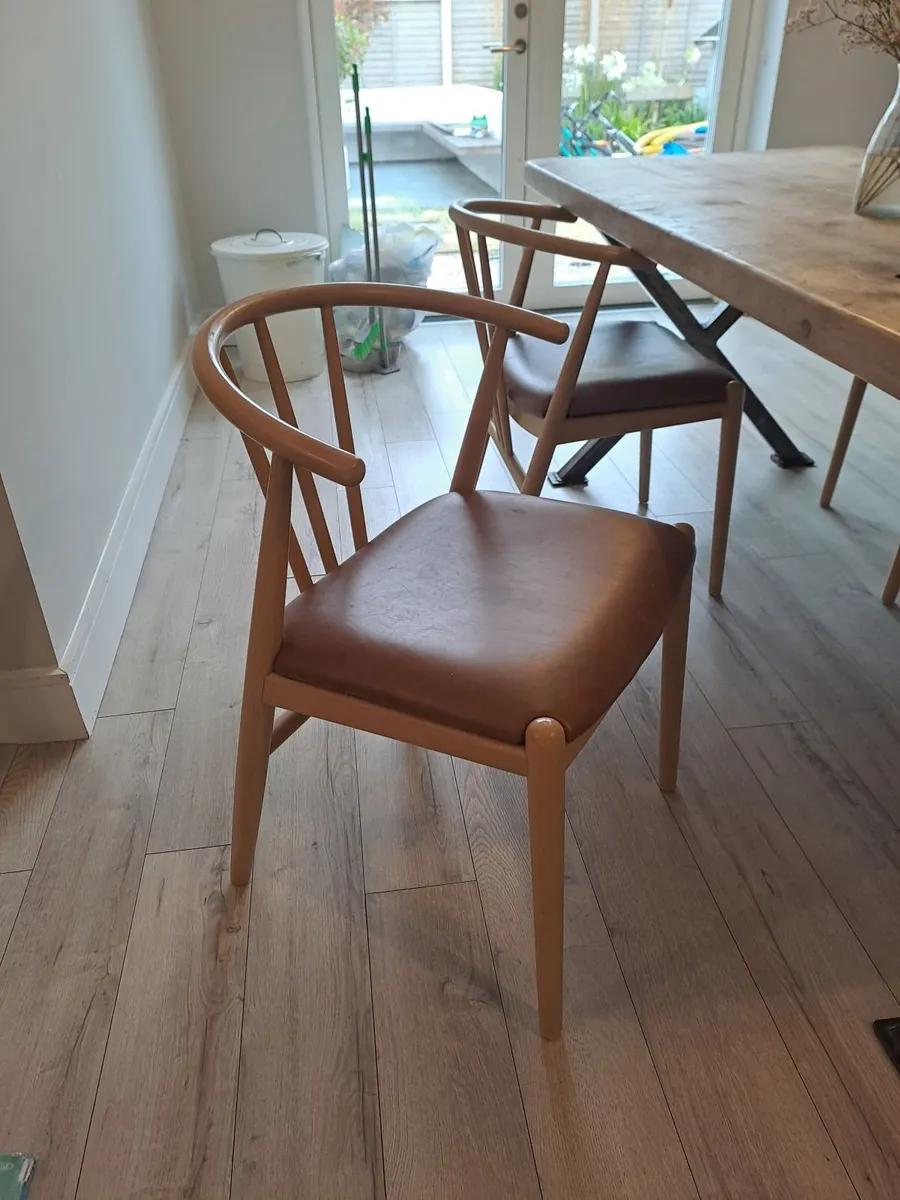 Dining chairs x4 - Image 2