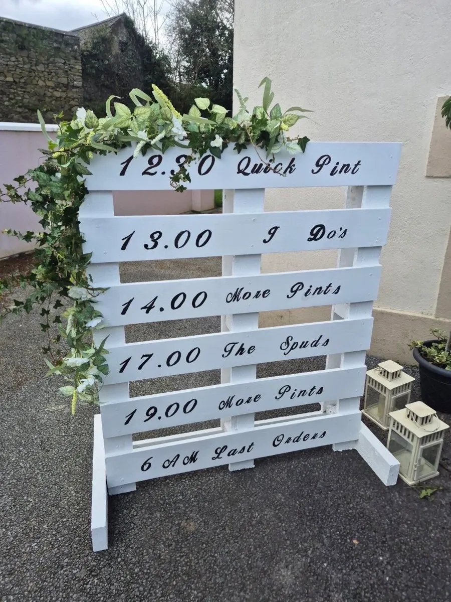 Wedding Sign - Image 1