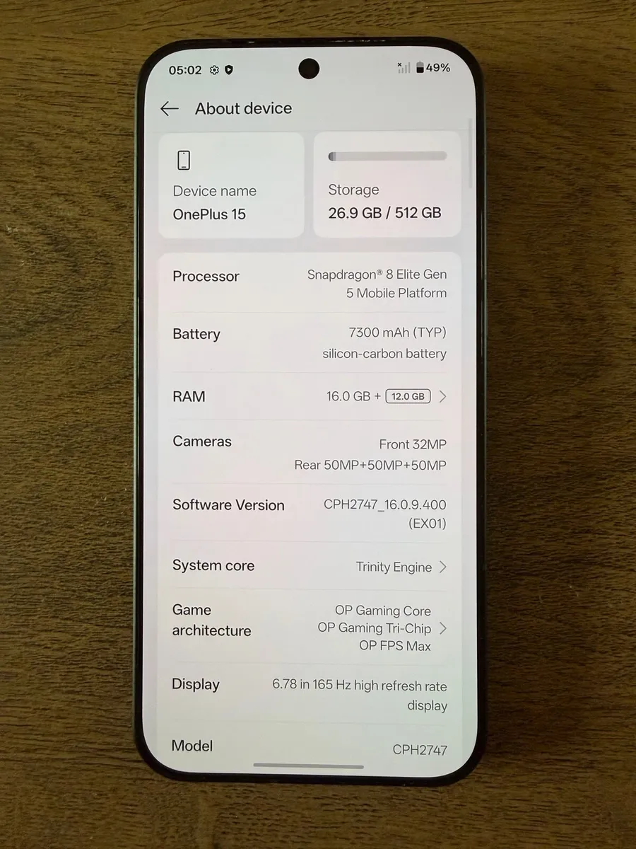 Oneplus 15(16GB RAM/512GB)Mint+OnePlus Buds Pro 2 - Image 3