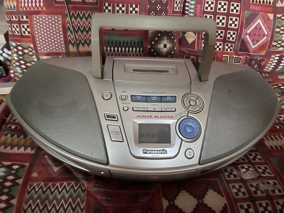 Panasonic Portable Radio with CD/Cassette Player - Image 2
