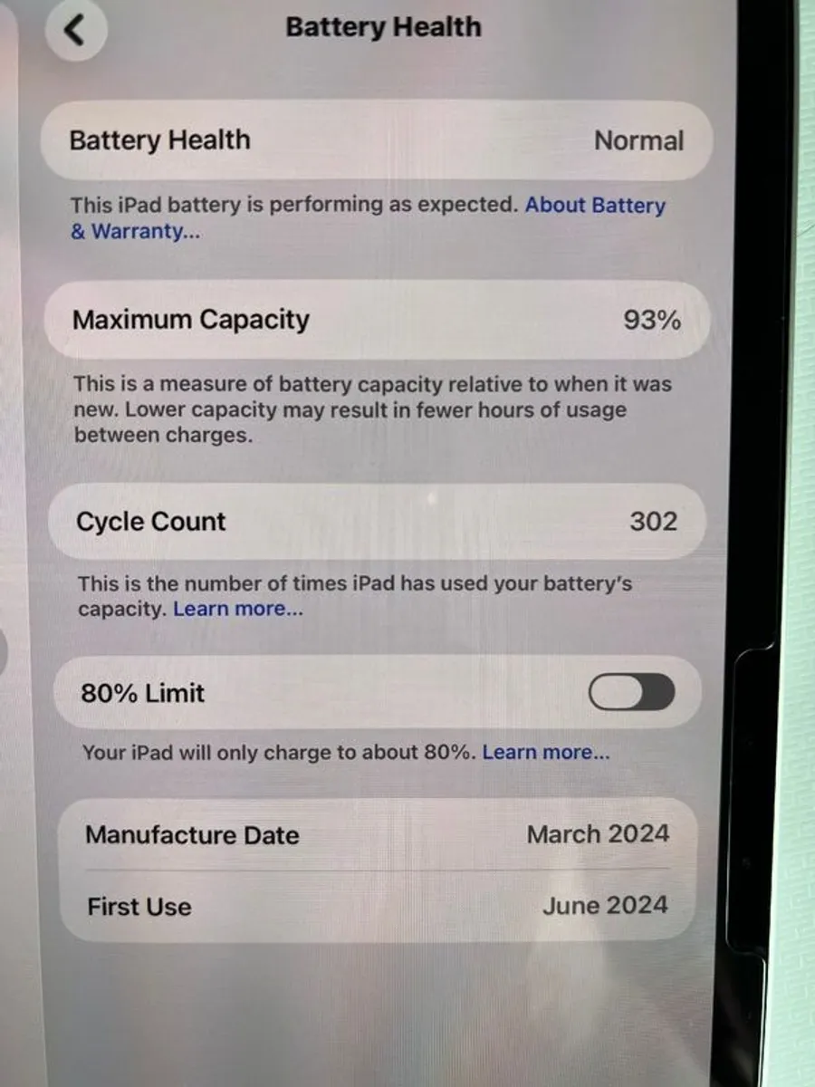 iPad Pro 11-inch M4 256GB Like New - Image 3