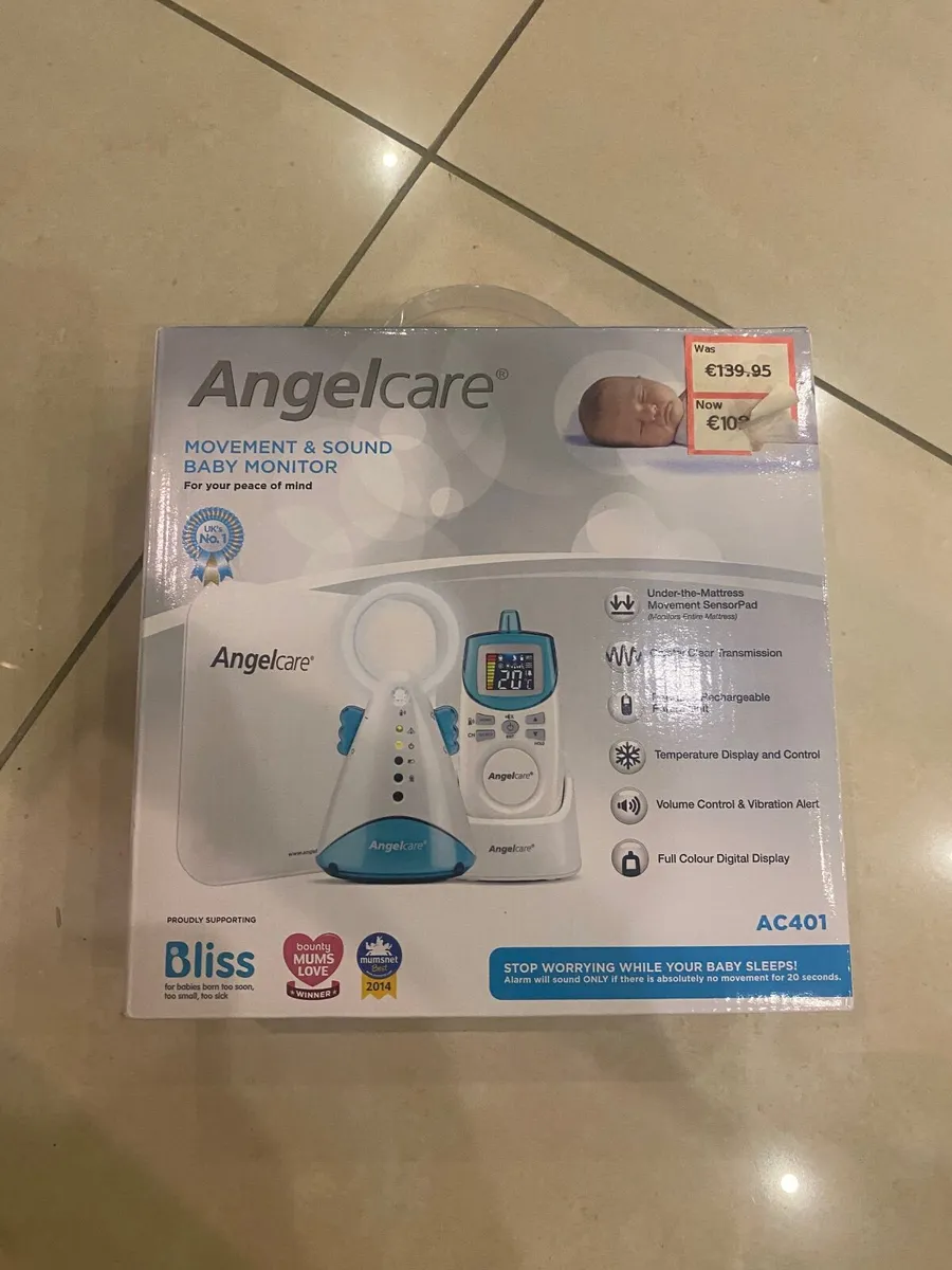 Angelcare sound and movement baby monitor