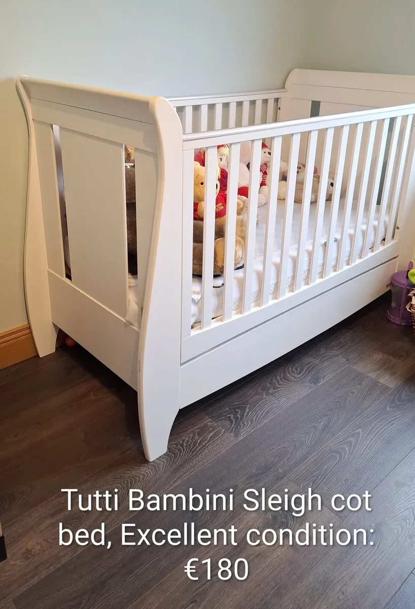 Tutti 3in1 cotbed, single &Double Mountain Buggy - Image 1