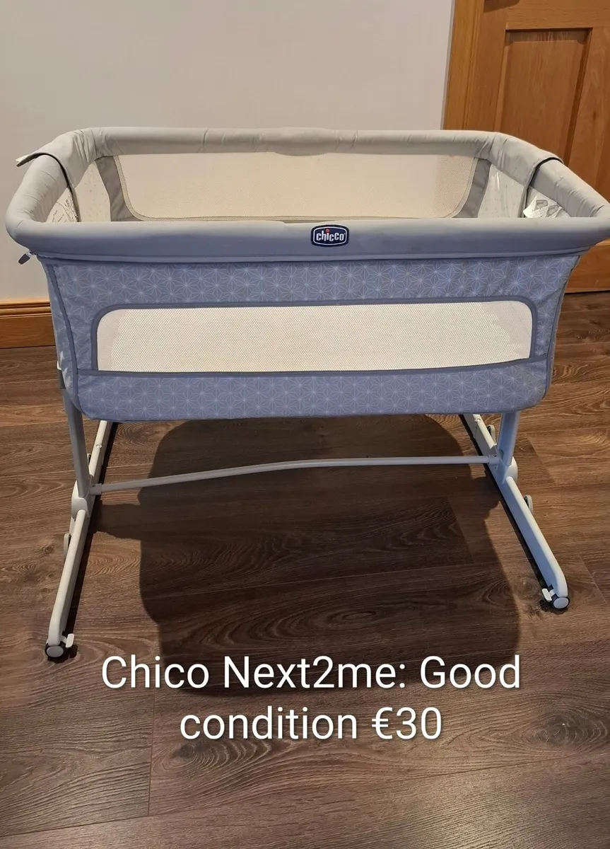 Tutti 3in1 cotbed, single &Double Mountain Buggy - Image 4