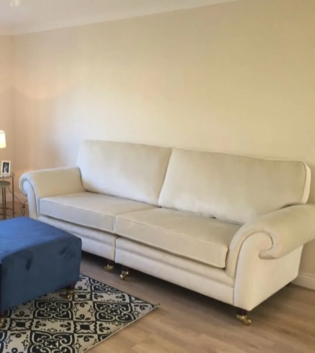 Cream couch - Image 2