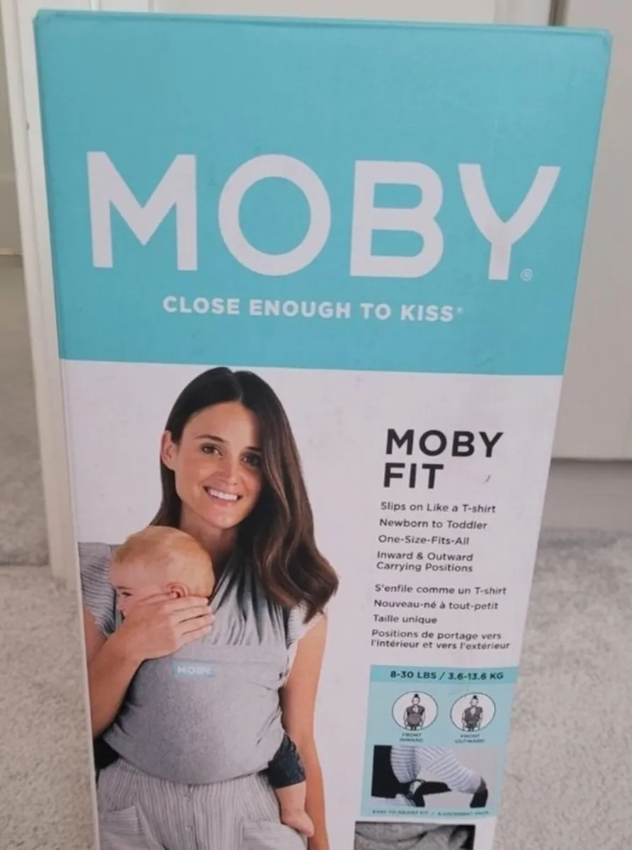 Moby Fit Baby Carrier - Image 1