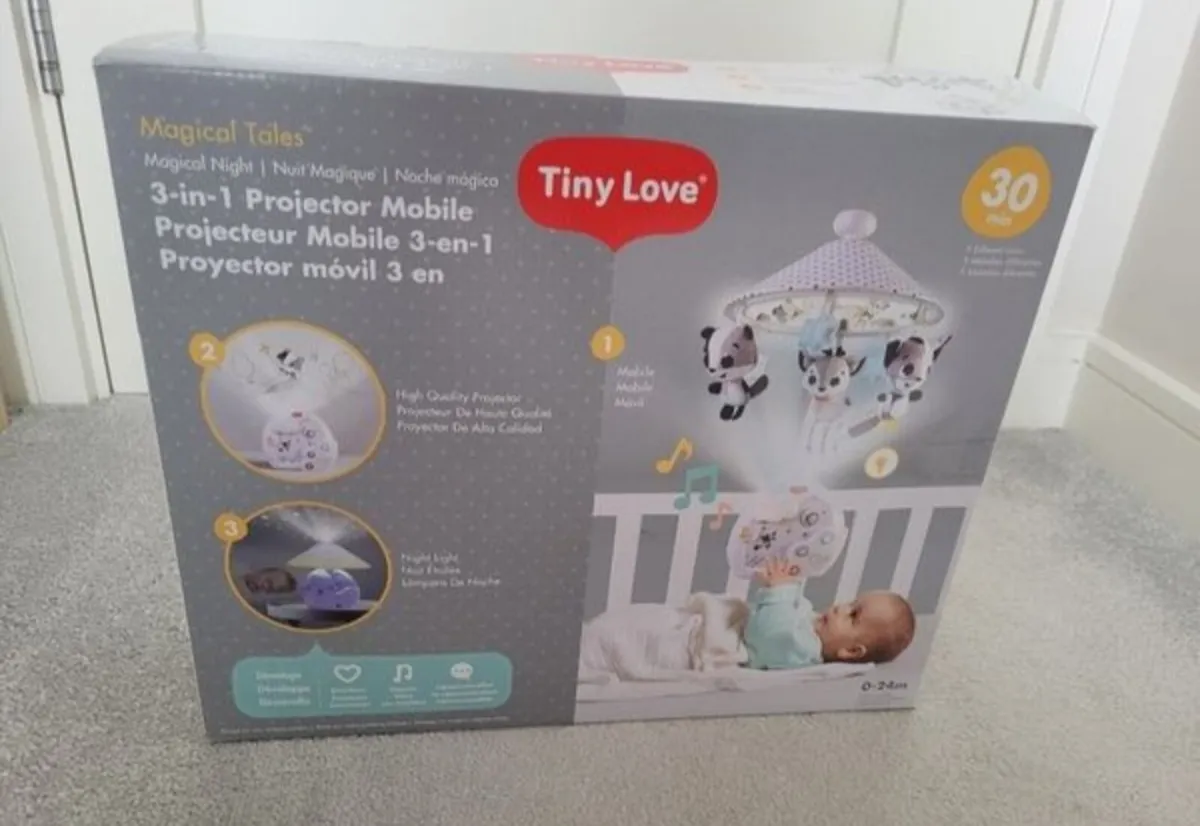 Tiny Love Magical Night 3in1 Mobile Cot Projector - Image 1