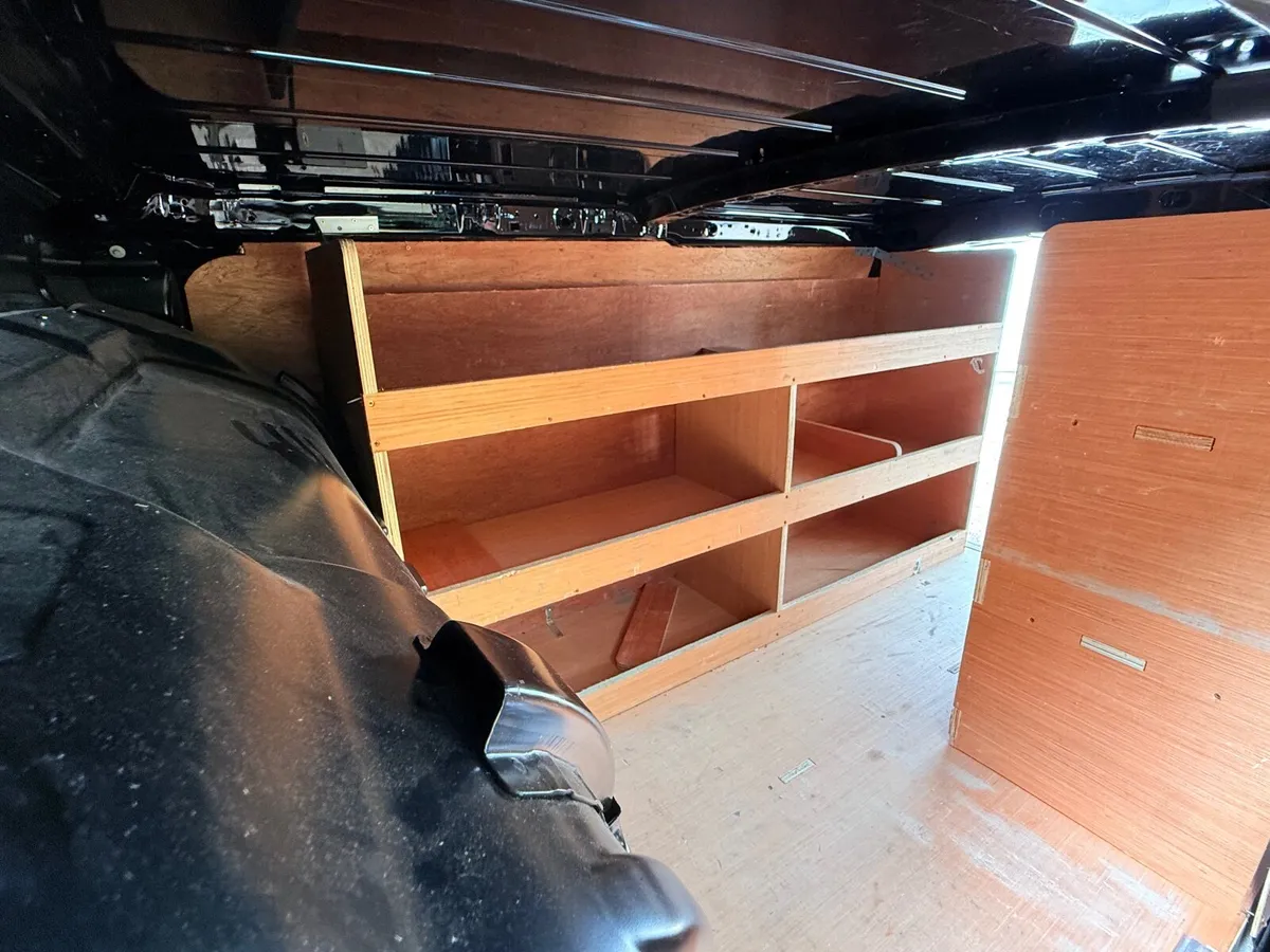 Plywood Van shelving  & False floor - Image 4