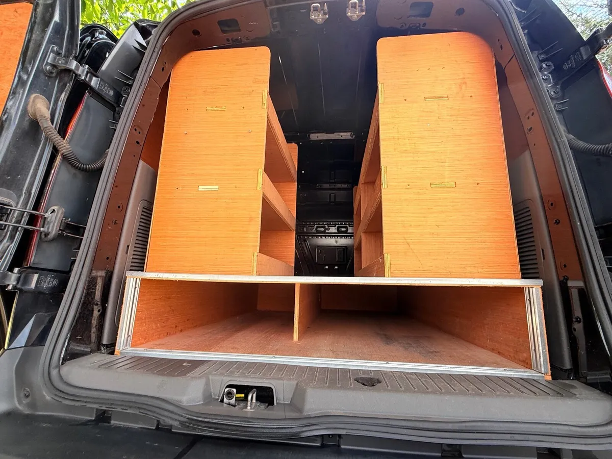 Plywood Van shelving  & False floor - Image 3