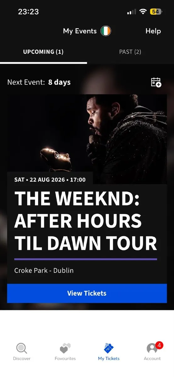 2 Weekend  BARGAIN  Saturday Concert tickets - Image 1