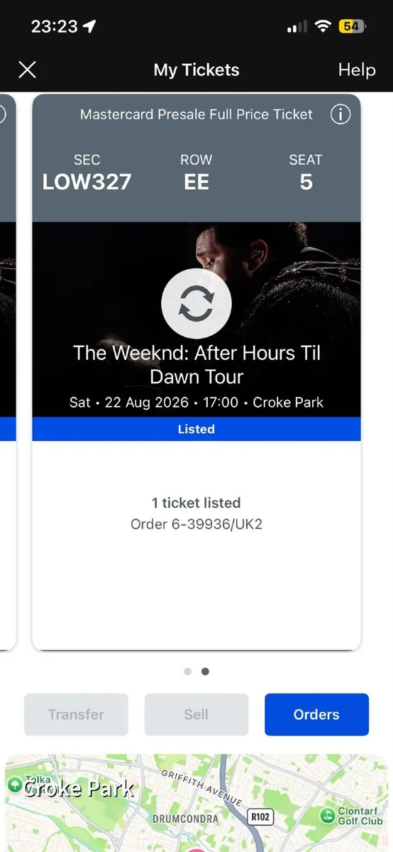 2 Weekend  BARGAIN  Saturday Concert tickets - Image 3