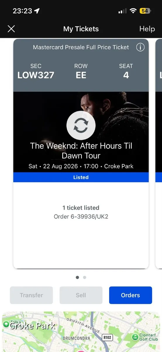 2 Weekend  BARGAIN  Saturday Concert tickets - Image 2