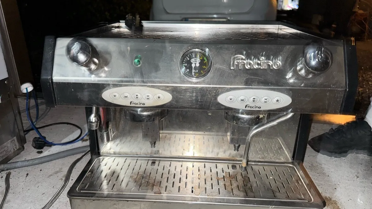 Fracino 2 Group Commercial Expresso Coffee Machine - Image 1
