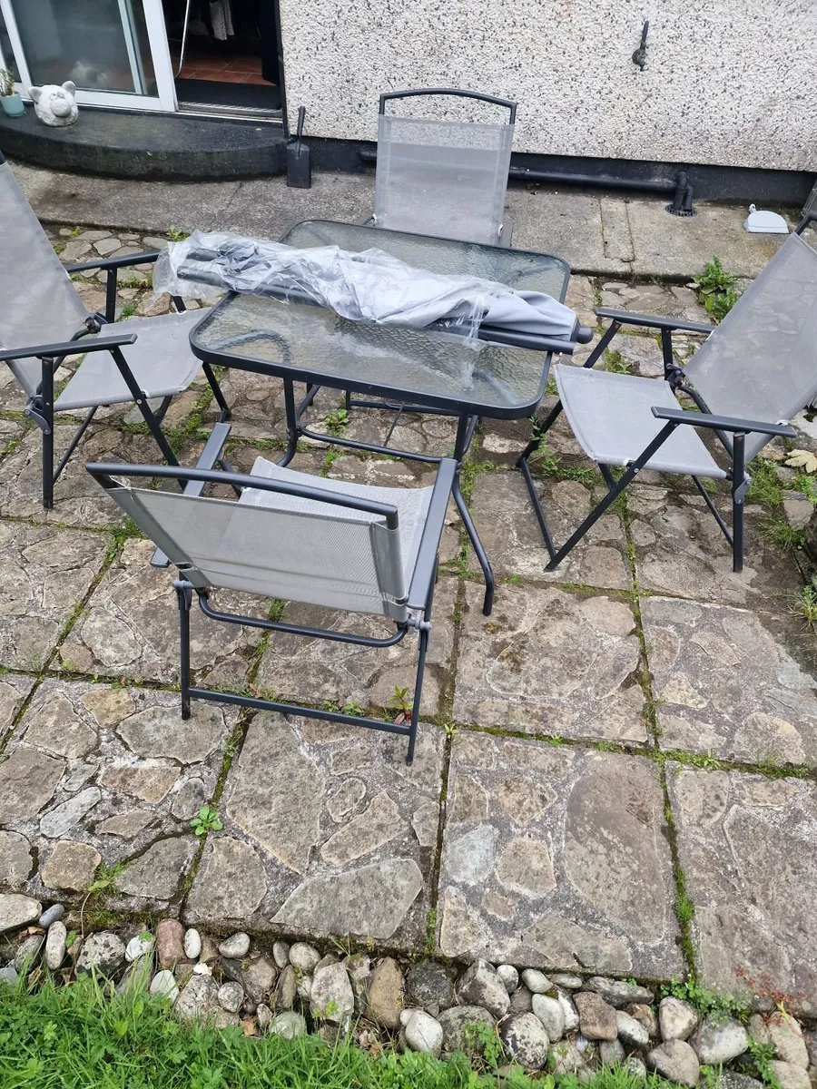 Garden table set-FREE