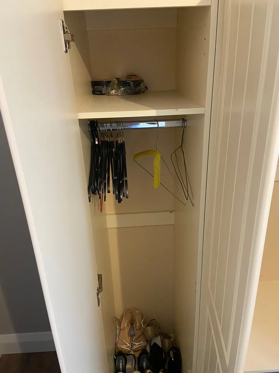 Wardrobes with matching lockers x2 - Image 3