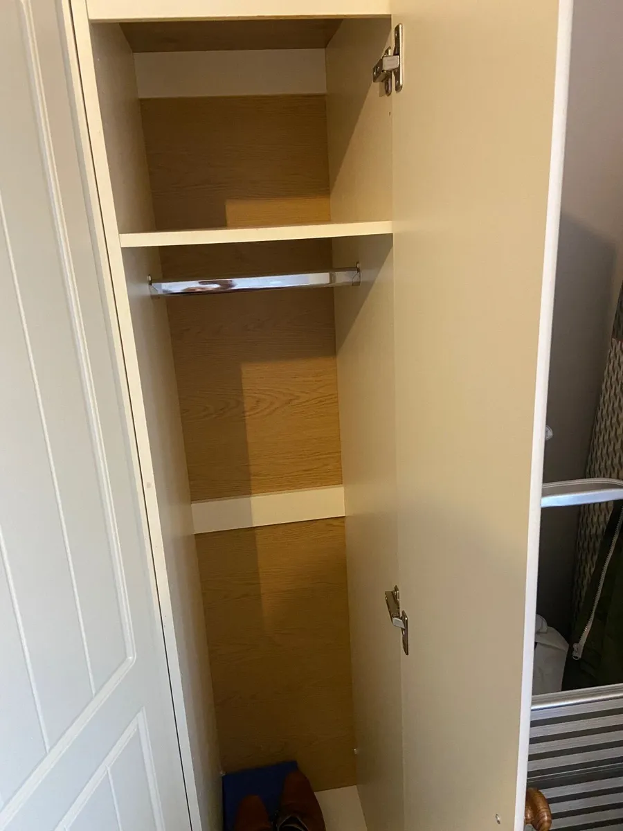 Wardrobes with matching lockers x2 - Image 4