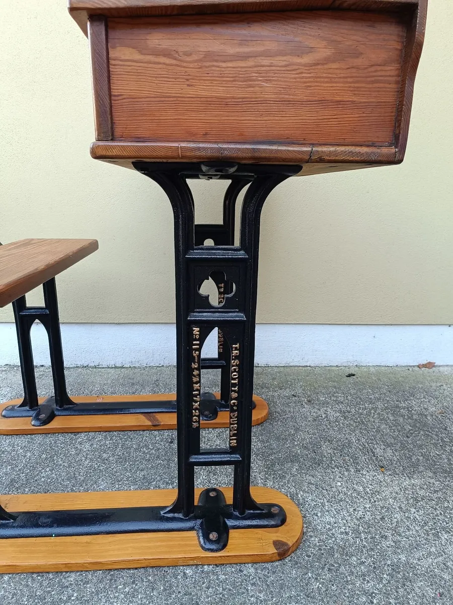 Restored Antique T.R. Scott & Co. Dublin School De - Image 3