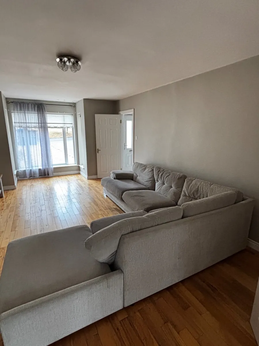 Grey Living Room Corner Sofa/Couch - Image 3