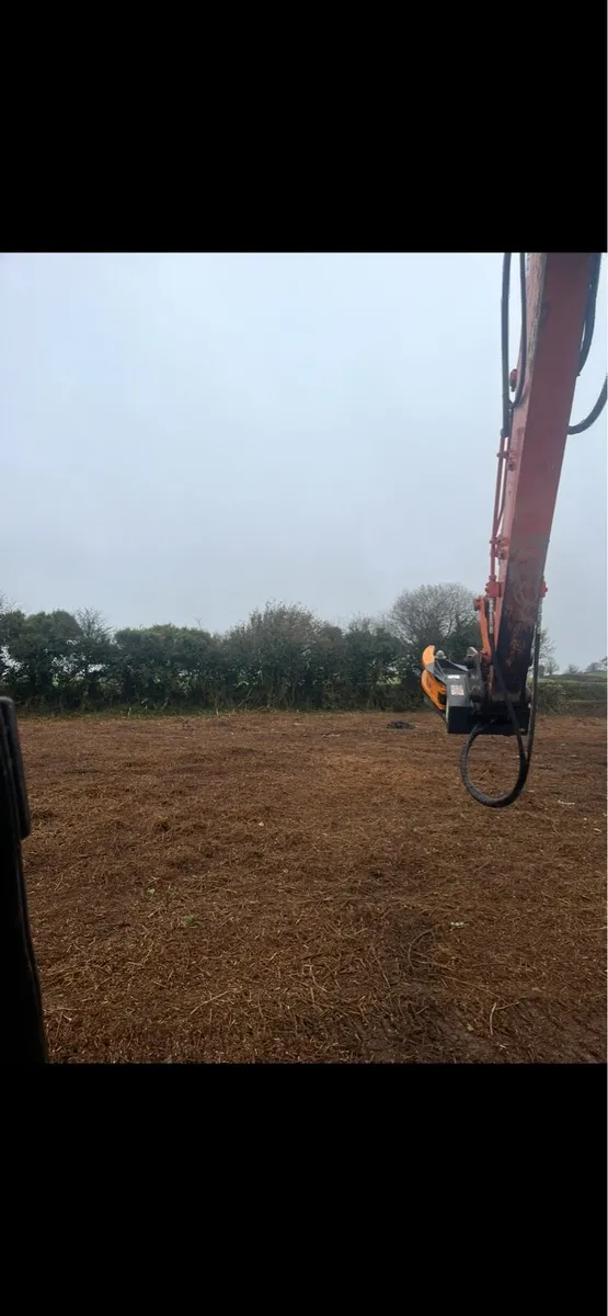Mulching,tree shearing,digger work - Image 4