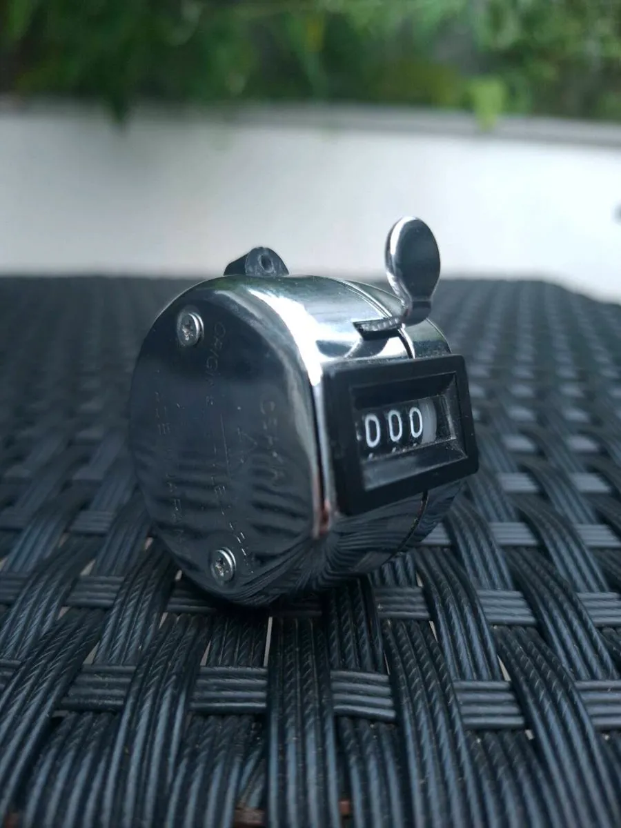 Vintage Japanese Mechanical Hand Tally Counter - Image 2