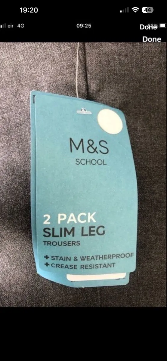 Boys BNWT M&S trousers age 4/5 €10 - Image 3