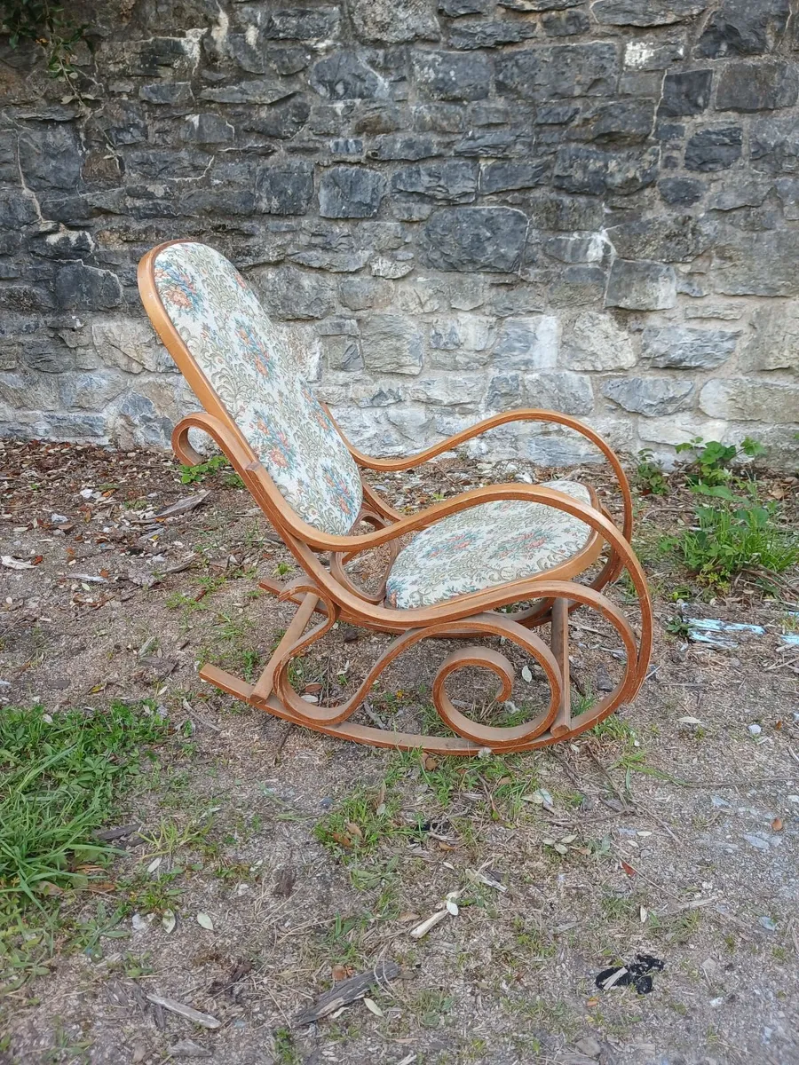 Bentwood rocking chair - Image 3