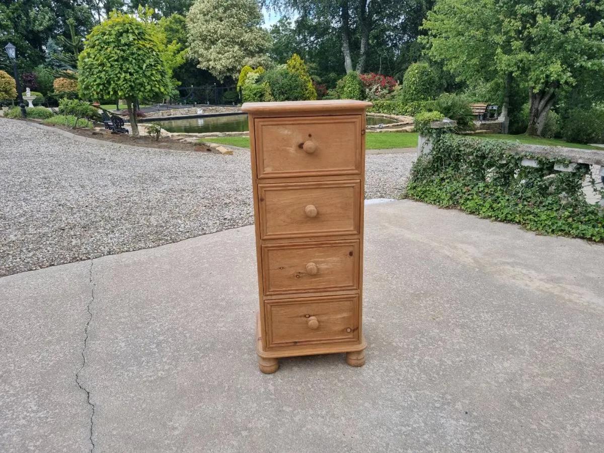 Keen Pine 4 Drawer Tallboy - Image 2