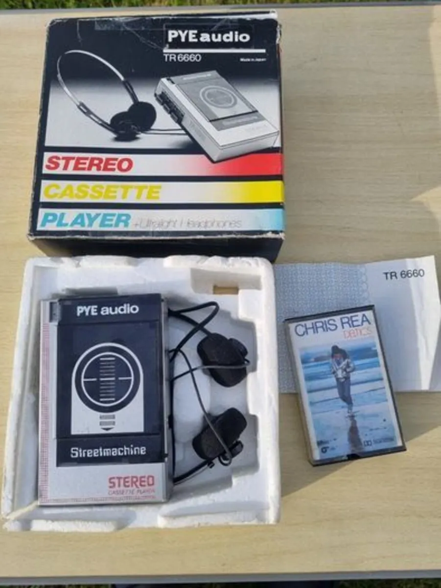 Pye Audio TR 6660 Stereo Vintage Cassette Player - Image 1
