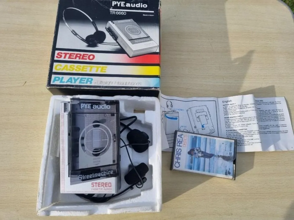 Pye Audio TR 6660 Stereo Vintage Cassette Player - Image 2