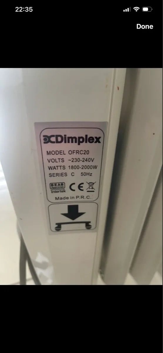 Dimplex Storage Heater - Image 3