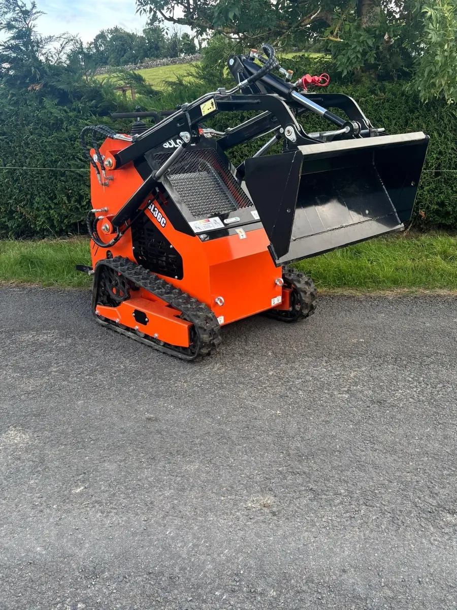 Mini Skid Steer Loader - Image 1