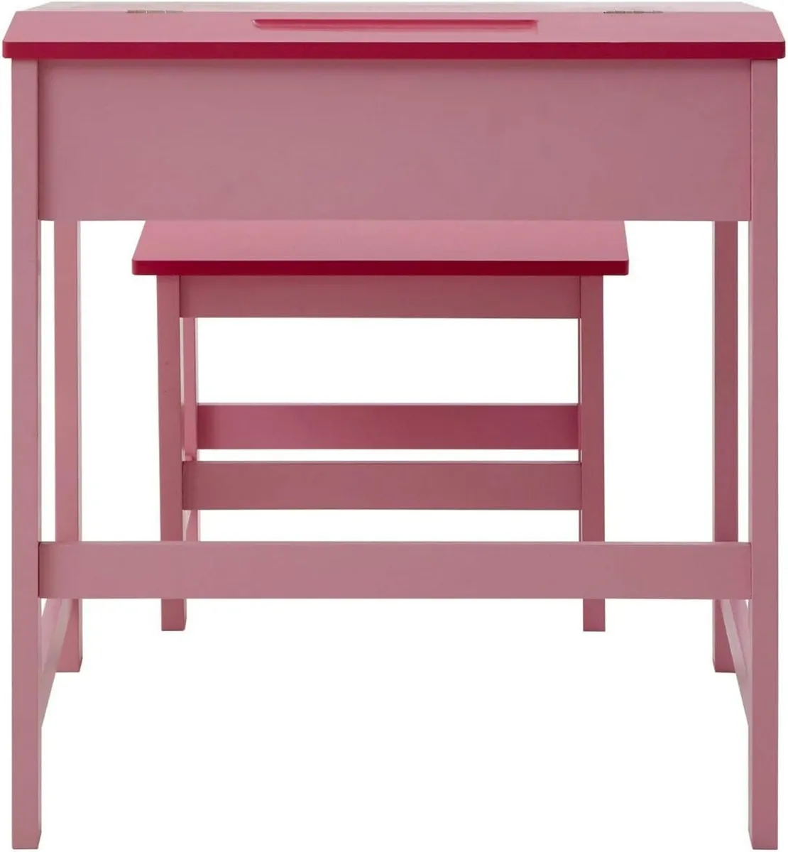 Kids Desk with Stool Wooden Children’s Study Table - Image 4