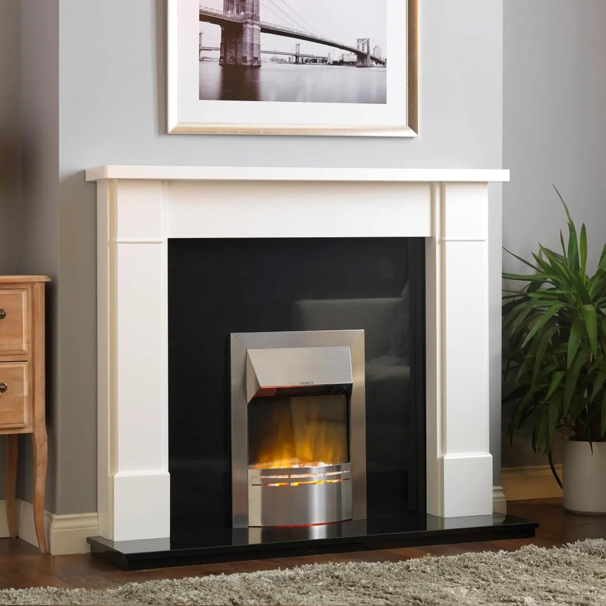 Dakota Optiflame Inset Electric Fire 2KW - Image 2
