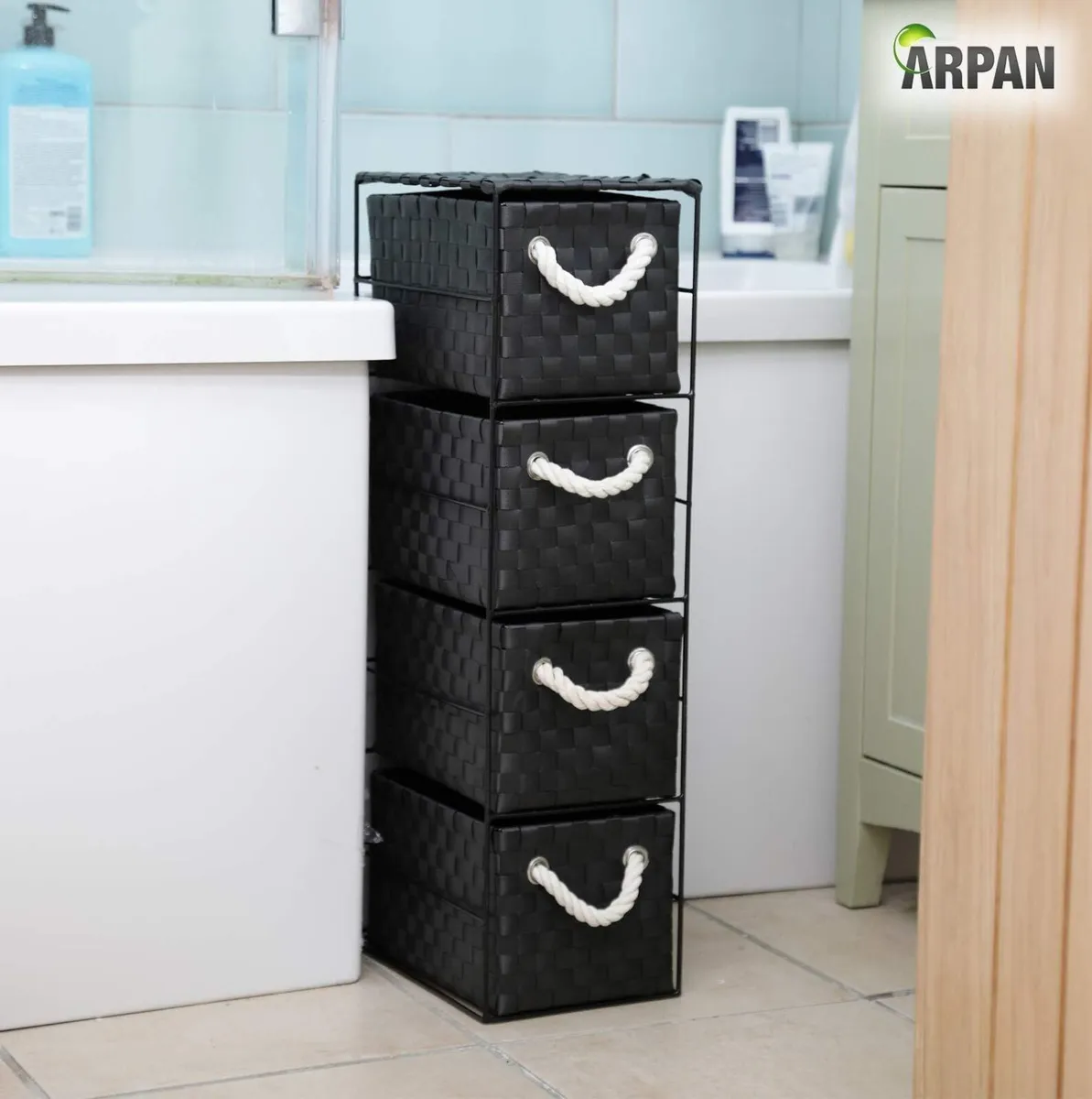2 X 4 Drawer Storage Cabinet Unit - Image 2