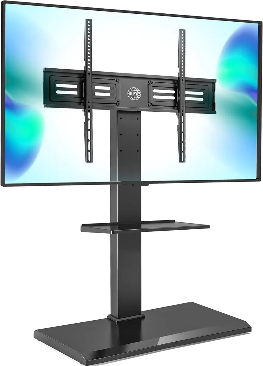 TV Stand with Iron Base for 50-80 Inch - Image 1