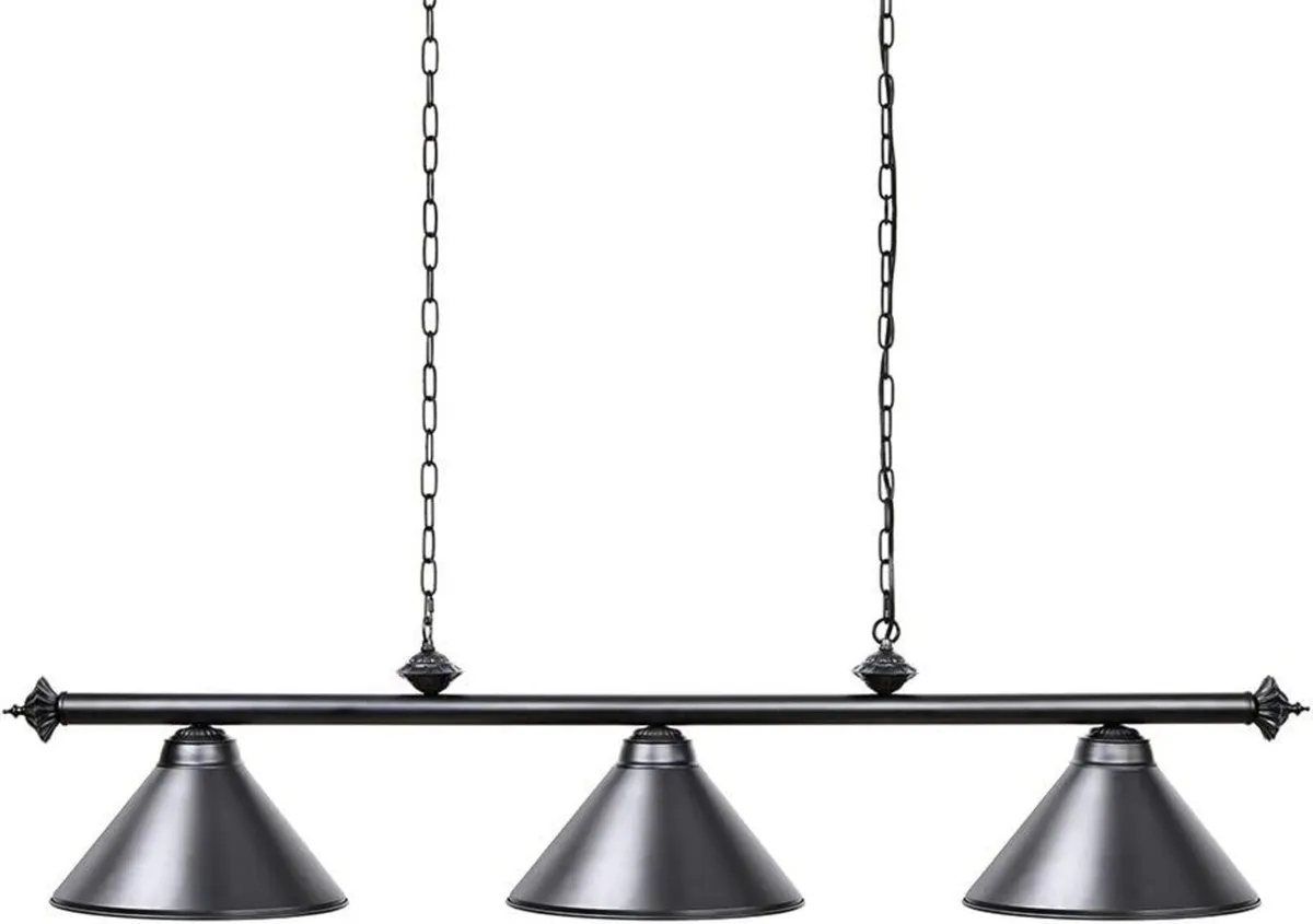 Table Lights with 3 Metal Shades for 7-9FT - Image 1