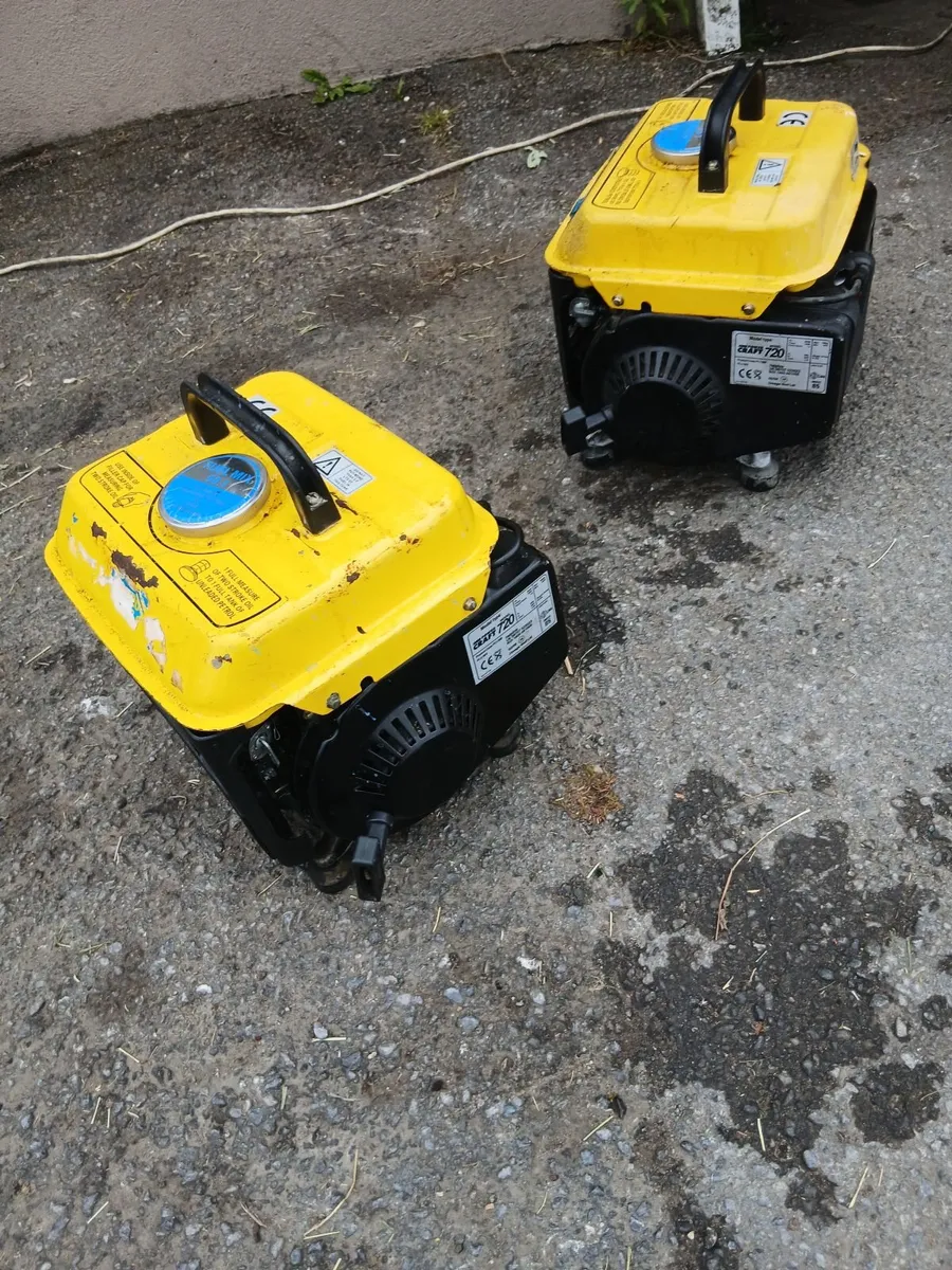 3 power craft 720w generator read about add - Image 1