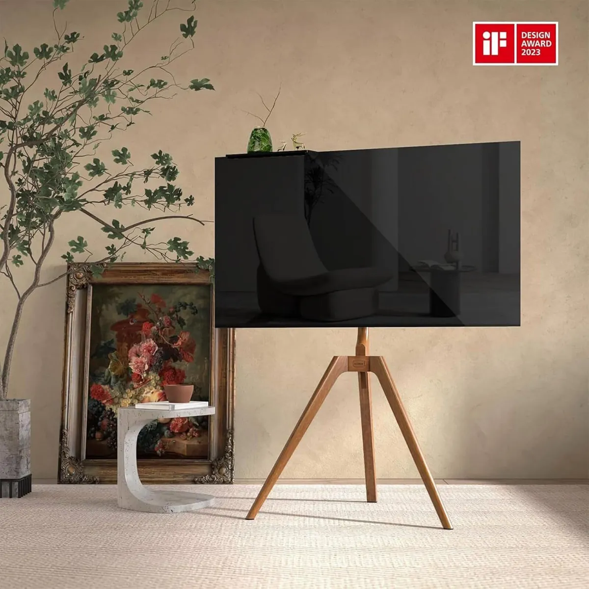 Easel TV Stand Tripod for Universal 45-65 Inch - Image 2