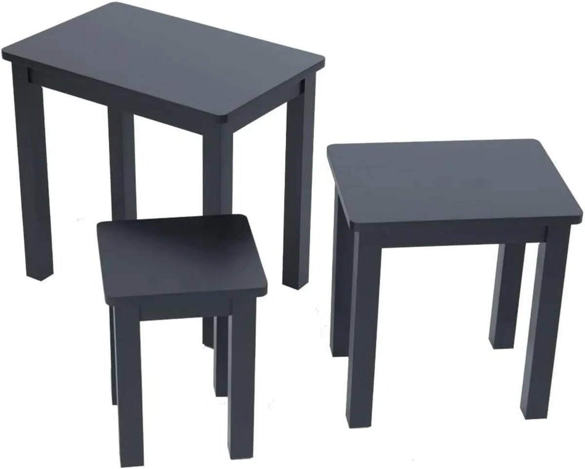 Nest of Table Set 3 Tables Side End - Image 4