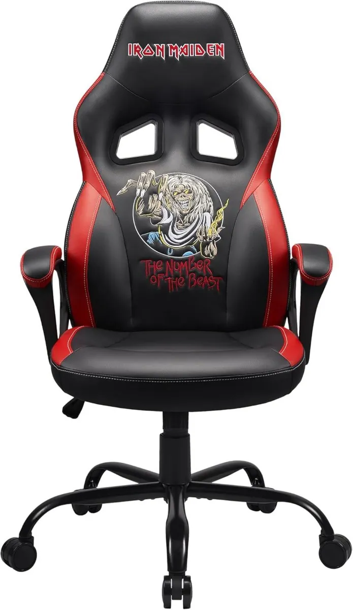 Iron Maiden Adult Gamer Chair Office Chair - Image 1