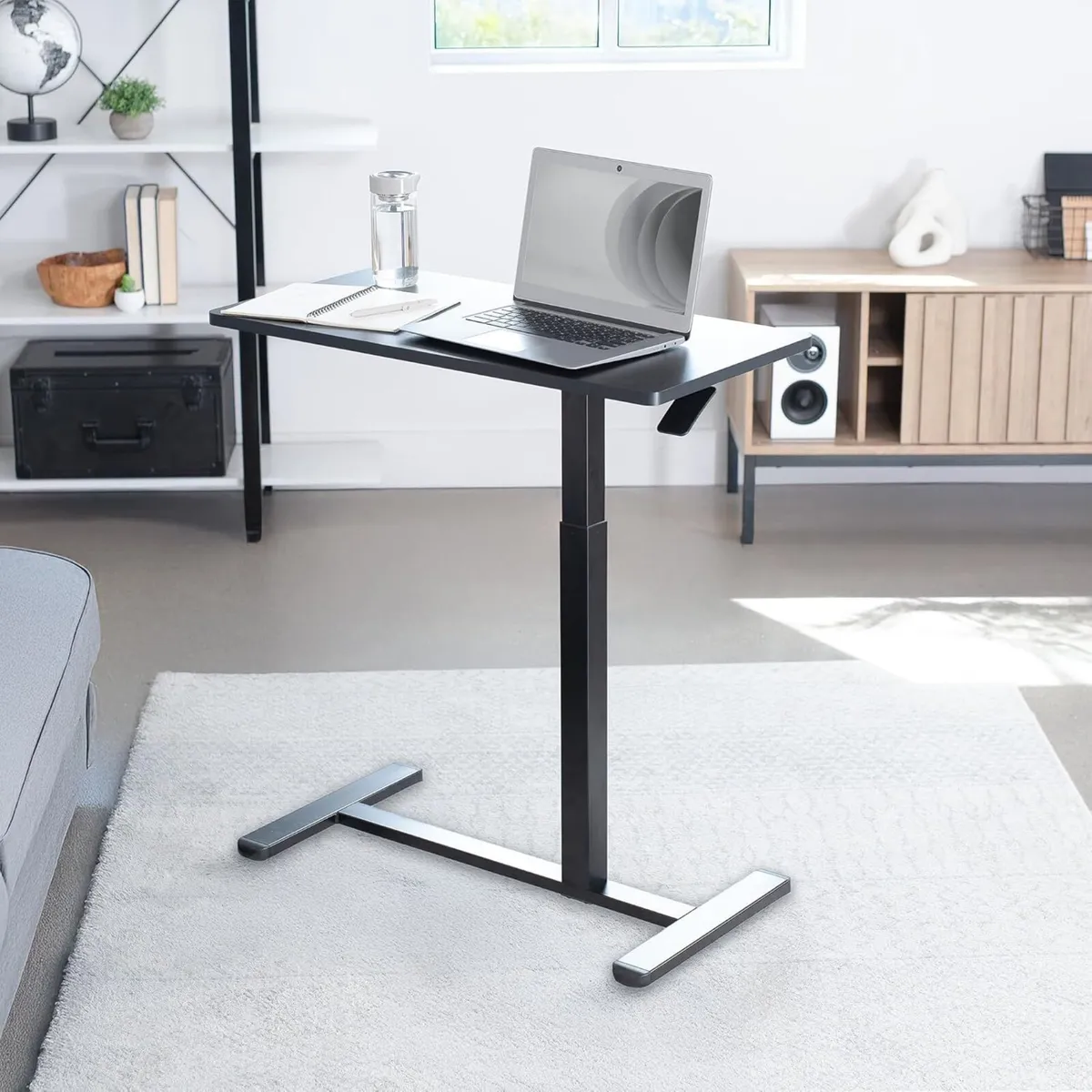 Mobile Side Table for Sofa Height Adjustable - Image 2