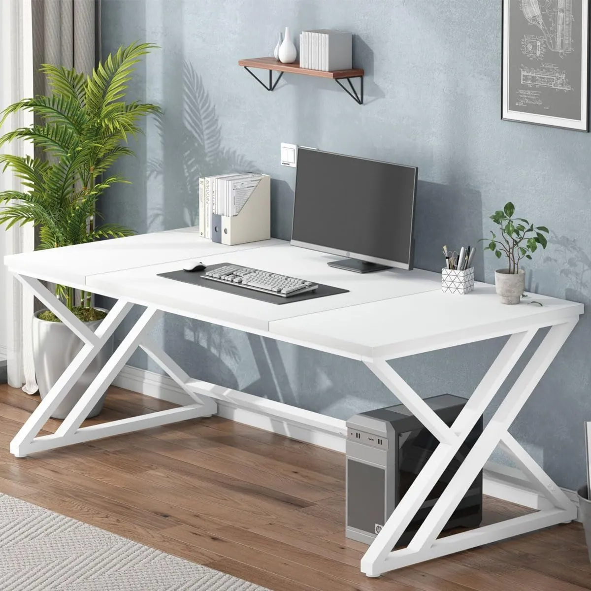 Gaming Desk Computer Office Table Large Desks - Image 3