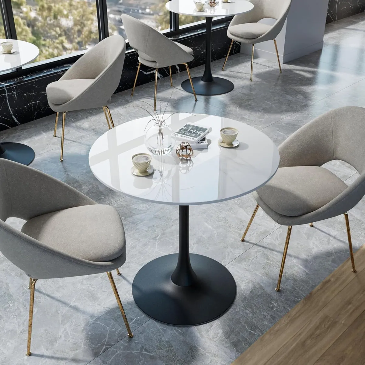 Kitchen Dining Room Table Sintered Stone Top - Image 2