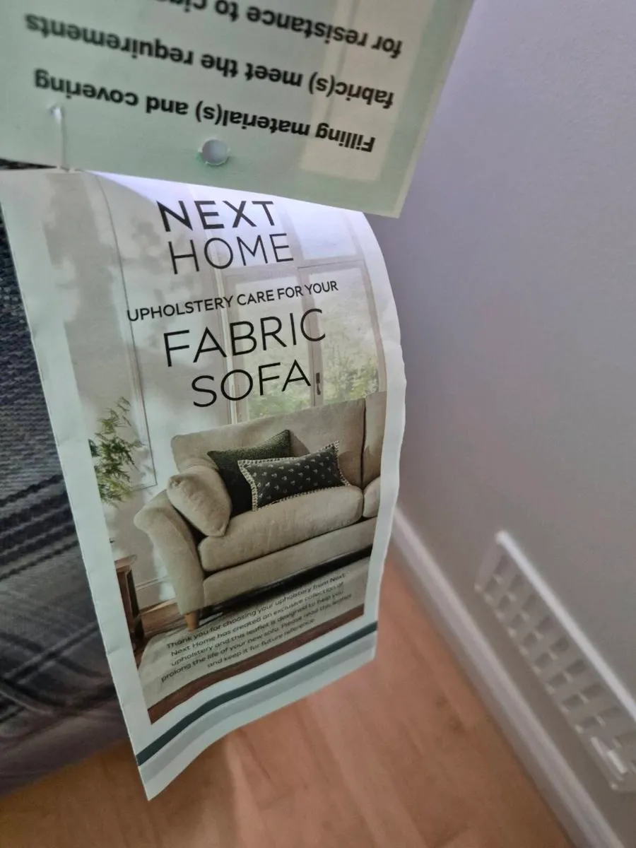 Arm Chair & Pouffe Footstool - Image 3