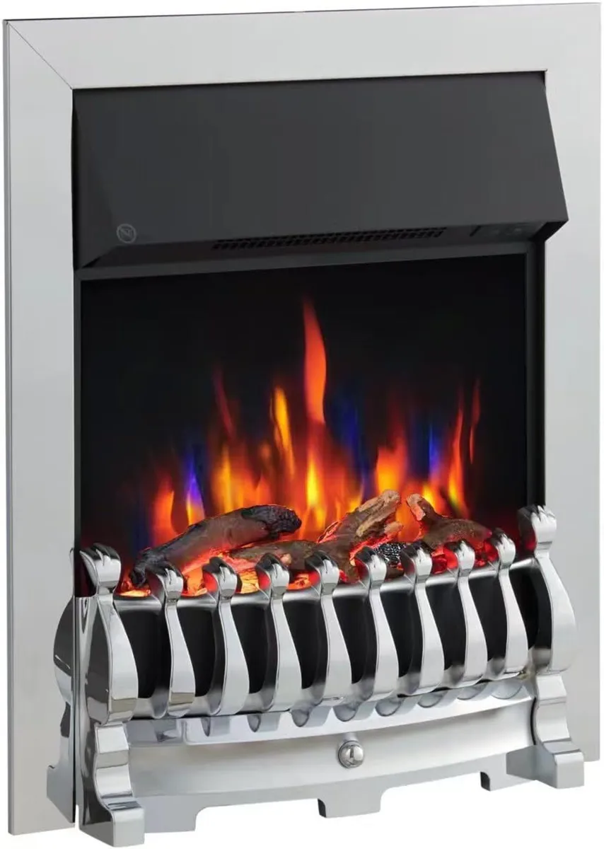 16" Freestanding Electric Fireplace Insert - Image 2