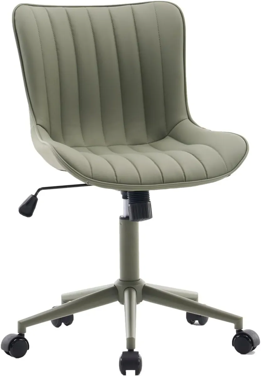 Home Office Chair Swivel Armless Desk All - Image 3