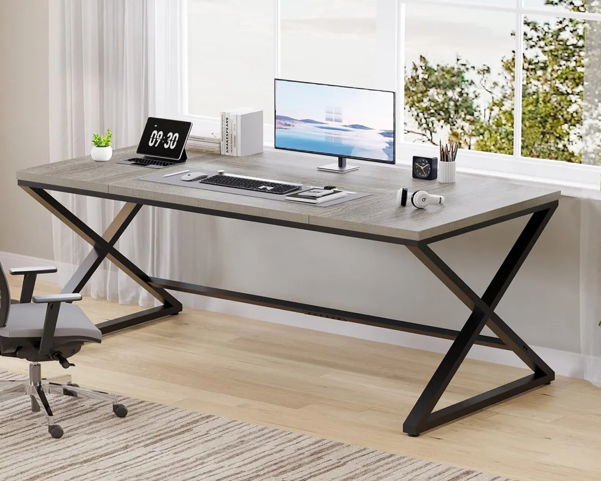 Gaming Desk Office Table Computer Large Desks - Image 1